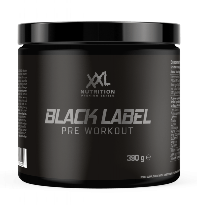 XXL Nutrition Black Label - Pre Workout