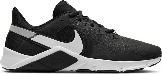 NIKE Legend Essential 2 Schoenen - Black / White / Metallic Silver - Heren - EU NIKE Legend Essential 2 Schoenen - Black / White / Metallic Silver - Heren - EU